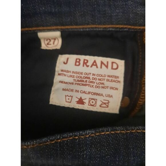 J Brand Size 27 Dark Wash Denim Skinny Jeans - Picture 5 of 6